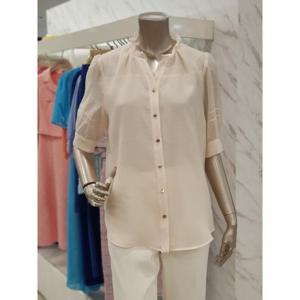 미니멈 세이브존01 퍼프소매 쉬폰 블라우스 MYBGWB4210