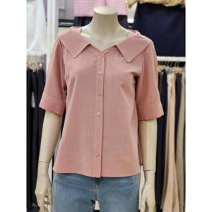 SOUP 세이브존07 브이넥 카라 블라우스 OA7SSQ1