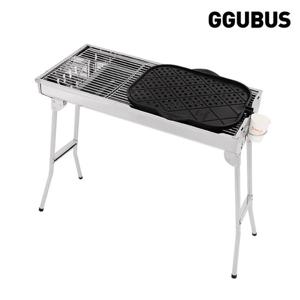 [꾸버스] 포터블 바베큐그릴XL 풀세트 (불판포함)