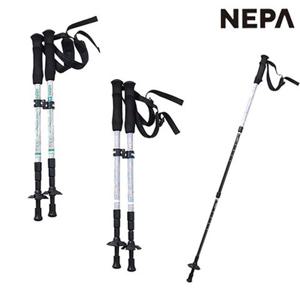 [네파]7KC9005 공용 등산 캠핑 여행 트레킹 시크 프리미엄 카본 4단 쌍스틱