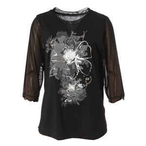 [조순희]시스루 라운드 네크라인 티셔츠 (JMMT269)