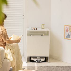 로봇청소기 수납장 로봇청소기장 로보락 보관함 DIY IH24019