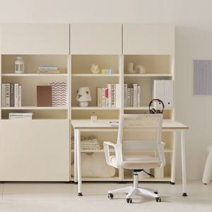 나무뜰 에듀S 공부방 학생 책장 책상 6단 2000 세트 DWF081C (착불)