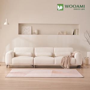 [리뷰이벤트]우아미가구 루딘 4인 갤럭시 패브릭 소파