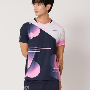 코랄리안 배드민턴 게임복 남성 반팔티 CRTC1438 테니스 탁구 스