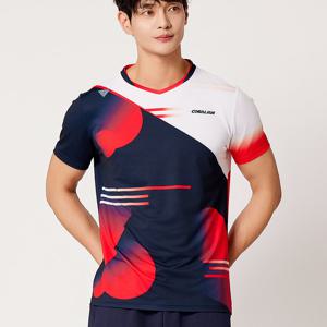 코랄리안 배드민턴 게임복 남성 반팔티 CRTC1440 테니스 탁구 스