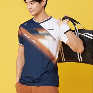 코랄리안 배드민턴 게임복 남성 반팔티 CRTC1449 테니스 탁구 스포츠의류