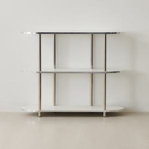 [무료배송]이노센트 블링 미드센츄리 모듈형 1000 3단 수납 선반장 i105819