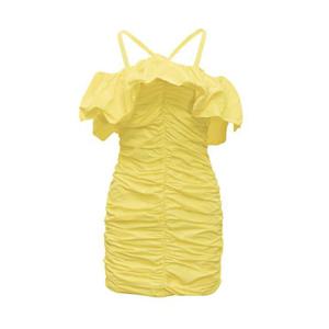 엠에스지엠 숏 원피스 3441MDA37237109 07 YELLOW