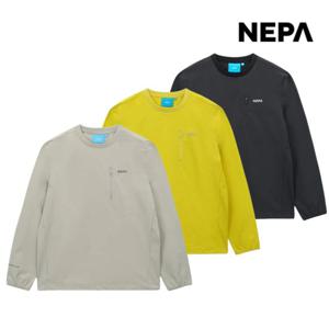 네파 공용 맨투맨 루즈핏 긴팔 트레킹 등산티 커플 티셔츠 7KE5321