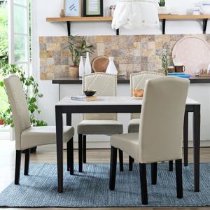 베스트리빙 루마니아 코코 12T 포세린 통세라믹 4인(1400) 식탁세트/의자4개