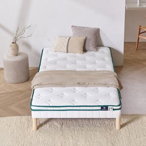 상일리베가구 잠잠 1인용 일체형 매트리스 침대 SS