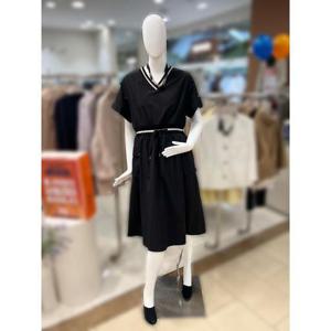 소고 세이브존01 간절기  포인트  포켓 롱 원피스 TAK2PA01BK