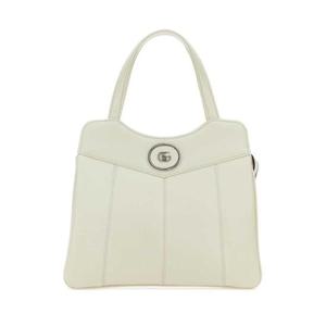 구찌 여성 아이보리 GG 스몰 레더 토트백 745918AACAW 9022