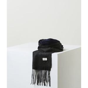 [헤지스ACC] 네이비 멜란지 캐시미어 머플러 HJMU4F702N2