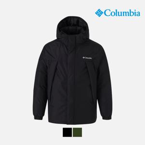 [컬럼비아] 유니 후드 윈드 스톱 패딩_블랙 (C54-YUD309)