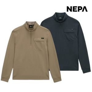 네파 남성 등산티셔츠 기능성 간절기 하프 집업 티셔츠 7K55461