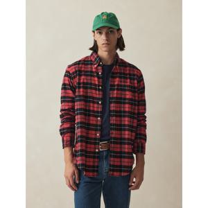 [브룩스브라더스] 소멜로스 플란넬 체크 셔츠 (레드) (BBTHMM54757EW)