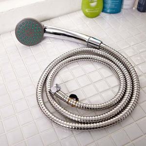 비젼메탈 샤워세트 1.5m 크롬헤드 샤워기 샤워헤드