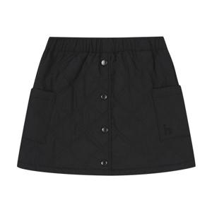 [헤지스키즈] 퀼팅 스커트 (HUW11SA51M_BK)