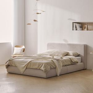 나무뜰 알레 패브릭 침대+포켓 매트리스 Q CNS521C (착불)