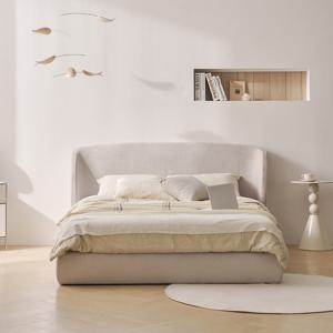 나무뜰 알로 패브릭 침대+포켓 매트리스 K CNS512C (착불)