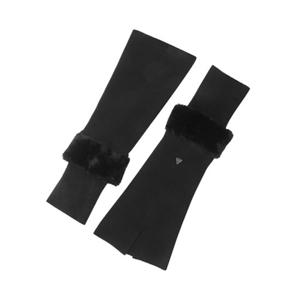 [마스터바니에디션] 여성 퍼 블록 와이드 레그워머(421D4AC505)