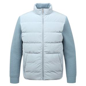 [링스] 남성 타운 니트소매 다운점퍼 L11D3JP135_BL