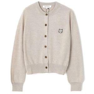 (명품) 메종키츠네 여성 볼드 폭스헤드 레귤러 가디건