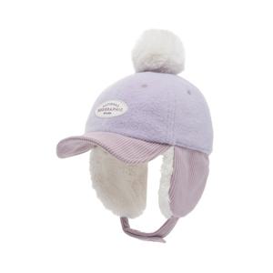 내셔널지오그래픽키즈 K244KHA100 플리스귀달이캡 LAVENDER