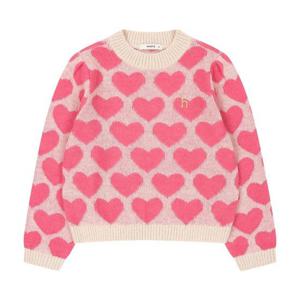 [헤지스키즈] 빅 하트전판 풀오버 (HUW12KR54M_PK)