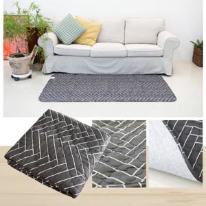 제이오마켓 프리미엄 탄소 전기요 헤링본 차콜 대형 130X180