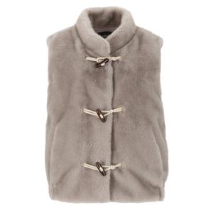 [에이비에프지]떡볶이 단추 포인트 보아 퍼 베스트 APY4FFF2K