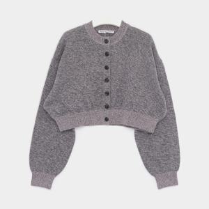 알렉산더왕 크롭 크루넥 여성 가디건 4KC4243015 698A