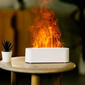 불멍가습기 힐링 꿀잠 무드등 인테리어 가습기 사무실 커피숍 식