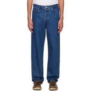 25 FW 아페쎄 남성 블루 페어팩스 데님 진 242252M186003