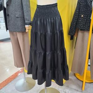 르피타 DP01 가죽스커트 L244USKC51