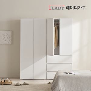 레이디가구 빈트 수납 시스템 터치 옷장 장롱 1600 C세트