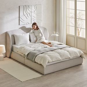 휴먼앤퍼니처 일란 아쿠아텍스 킹사이즈 침대 유로탑 K