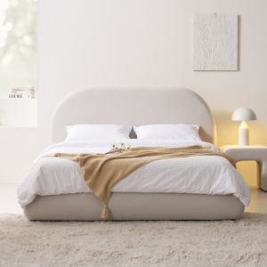 버블리 평상형 호텔식 슈퍼싱글 패브릭 침대 +포켓필로우탑 매트