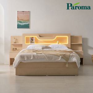 파로마 베이 페일 LED 라인형 침대 K 독립 CL텍스 ODM0220