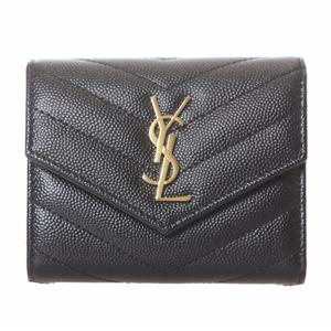 [생로랑] 반지갑 692061 BOW01 1000 모노그램 마틀라쎄