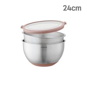 락앤락 3 in 1 스텐 믹싱볼 세트 24cm