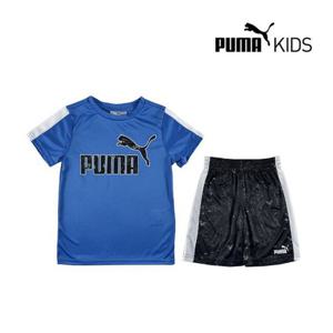 [푸마 키즈]푸마키즈 반팔 상하세트(12050527_BU)