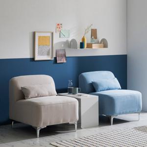 [숨결]구르미 아쿠아 패브릭 1인용 소파