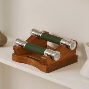 [무케] 라피니토_덤벨 듀얼스탠드세트 1kg 2개입 카키