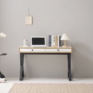 블래키 수납 일자형 노트북 책상 1200