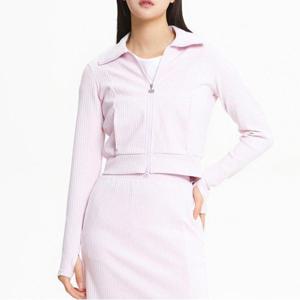 뉴발란스자켓 LQJ NBMDE3W812-26 여성 소프트 골지 카라형 투웨이 집업(SLIM FIT)