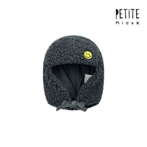 [쁘띠뮤] 베어귀달이모자(GMHCA51_GY)