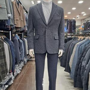 런던포그 HL01 울100% 체크 자켓 Lowja785